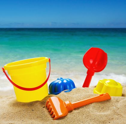 Beach Buckets & Shovels